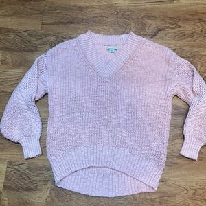 American Eagle Light Pink Sweater